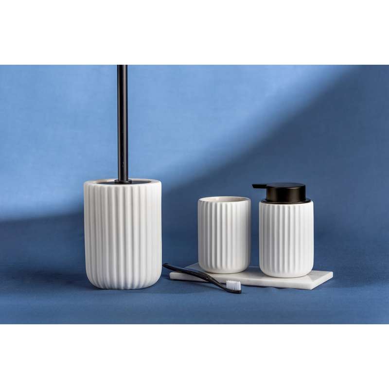 Toilet Brush Belluno White Ceramic