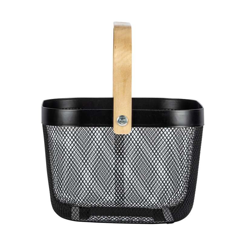 Bathroom Basket Padua Range Bamboo / Steel