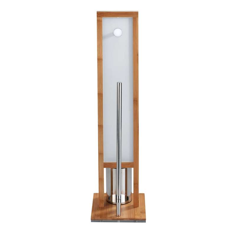 Freestanding Toilet Brush & Roll Holder Rivalta Bamboo