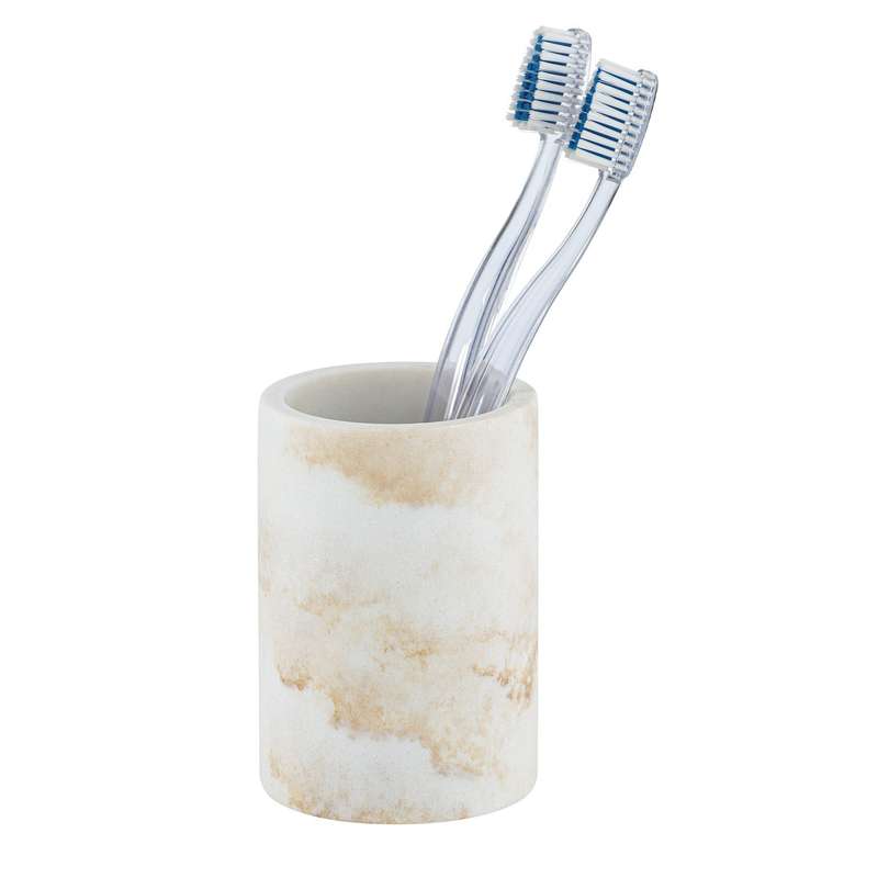 Toothbrush Tumbler Odos Range Polyresin White