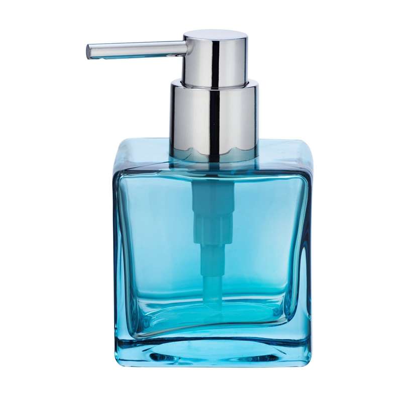 Soap Dispenser Lavit Range Glass Transparent Blue