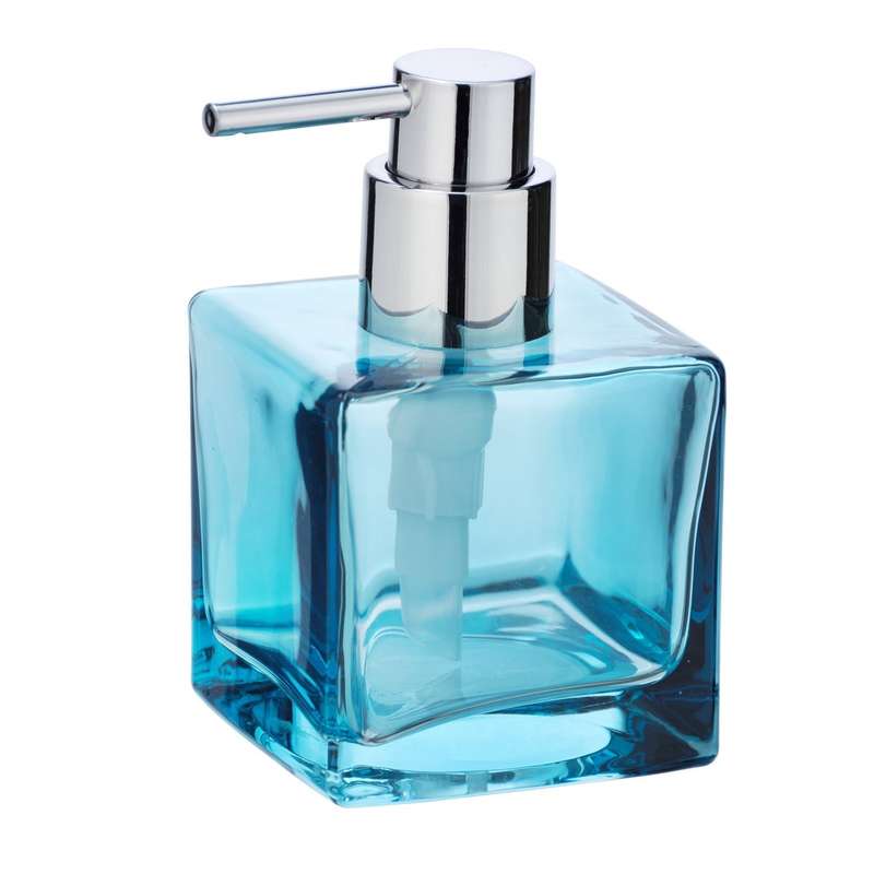 Soap Dispenser Lavit Range Glass Transparent Blue