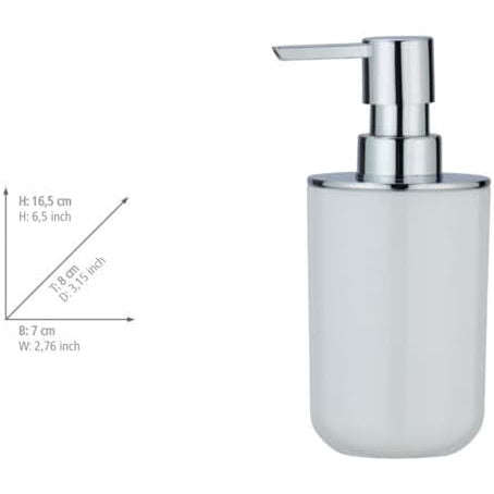 Soap Dispenser Posa White/Chrome