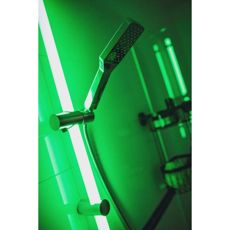 Led Shower Rail 94cm Rgb + Warm White