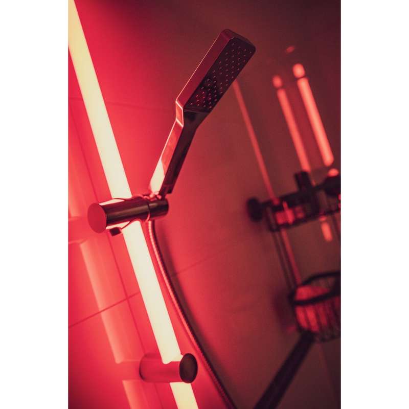 Led Shower Rail 94cm Rgb + Warm White