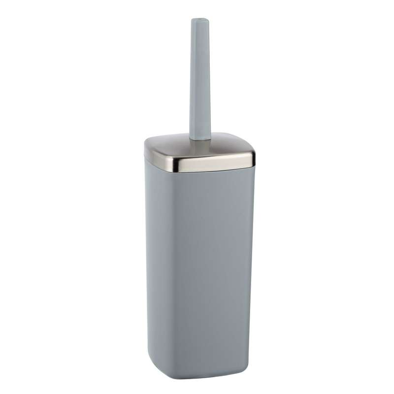 Toilet Brush Closed Form Barcelona Range Grey Unbreakable