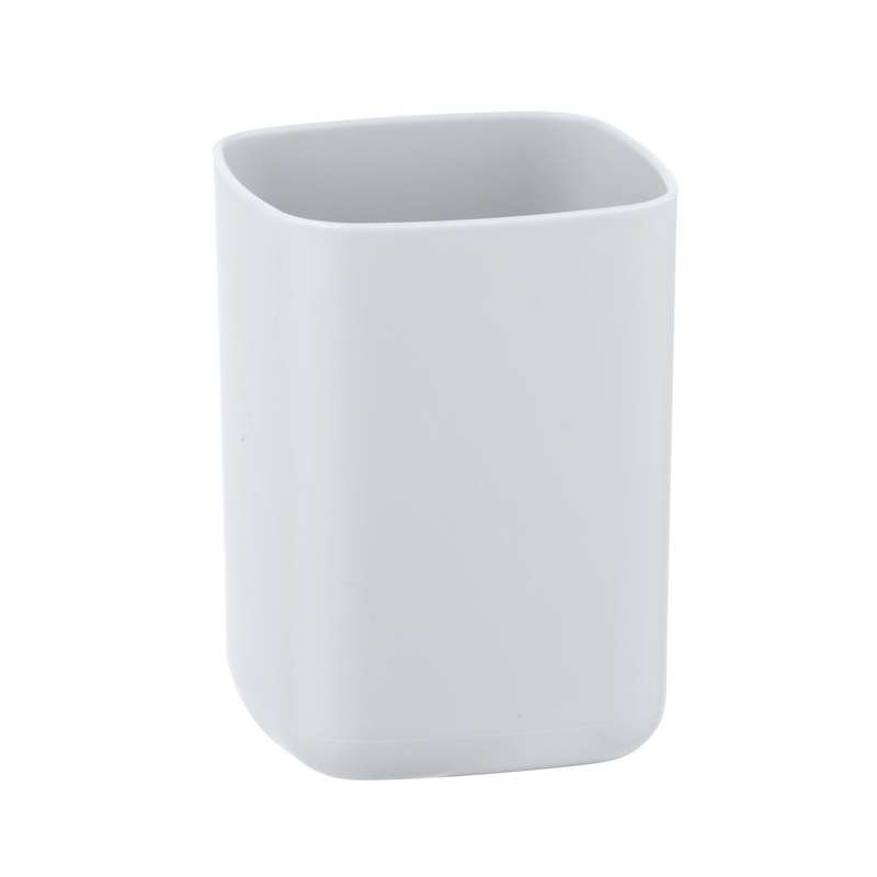 Wenko Toothbrush Tumbler - Barcelona Range - White - Unbreakable