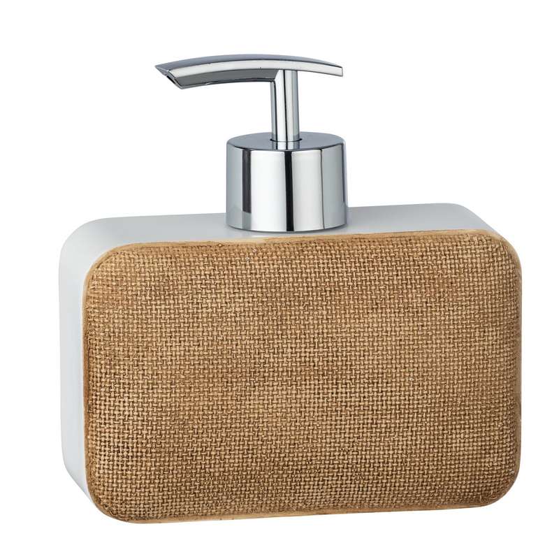 Soap Dispenser Ambila Polyresin Beige