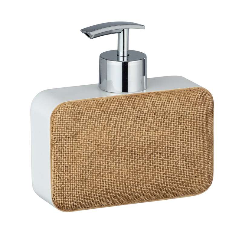 Soap Dispenser Ambila Polyresin Beige