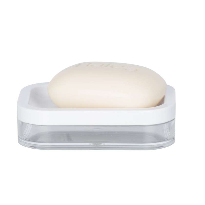 Soap Dish Oria Range White & Clear