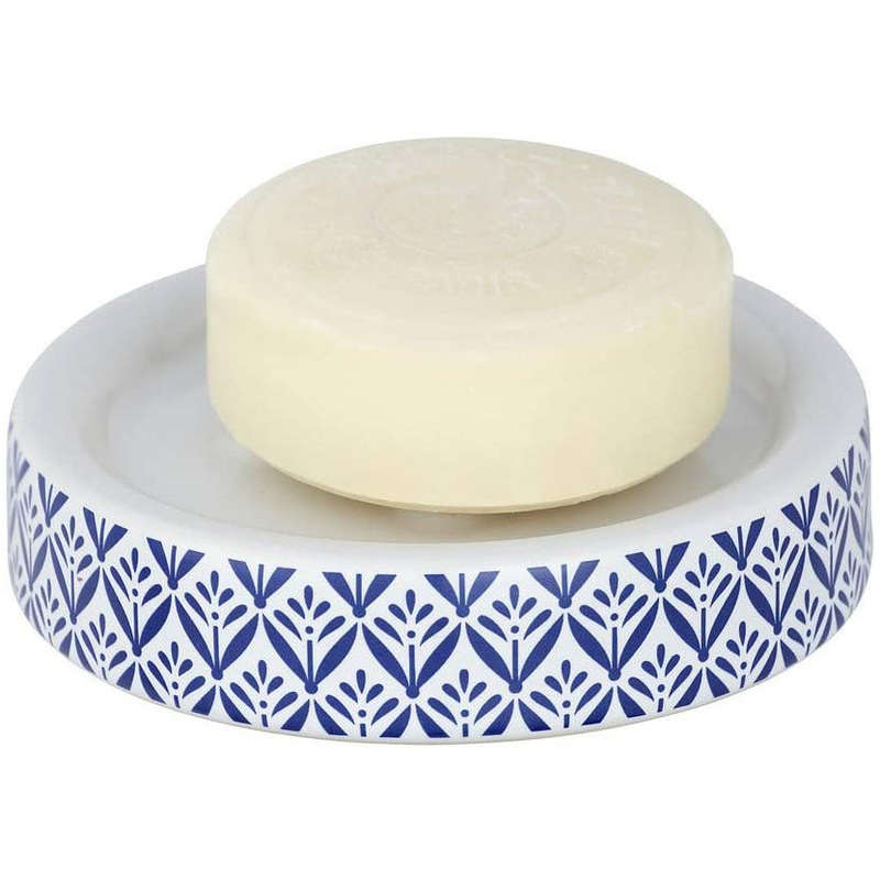 Wenko Soap Dish  Lorca Range  Blue - Ceramic