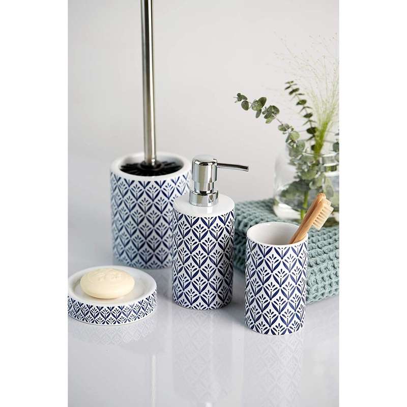 Wenko Soap Dish  Lorca Range  Blue - Ceramic