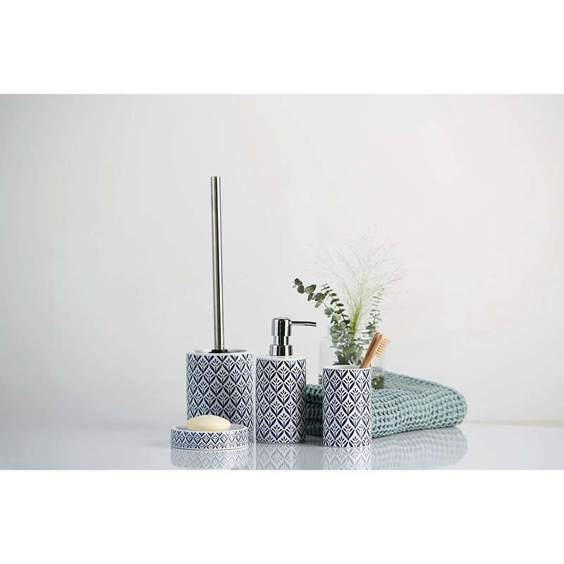 Wenko Soap Dish  Lorca Range  Blue - Ceramic