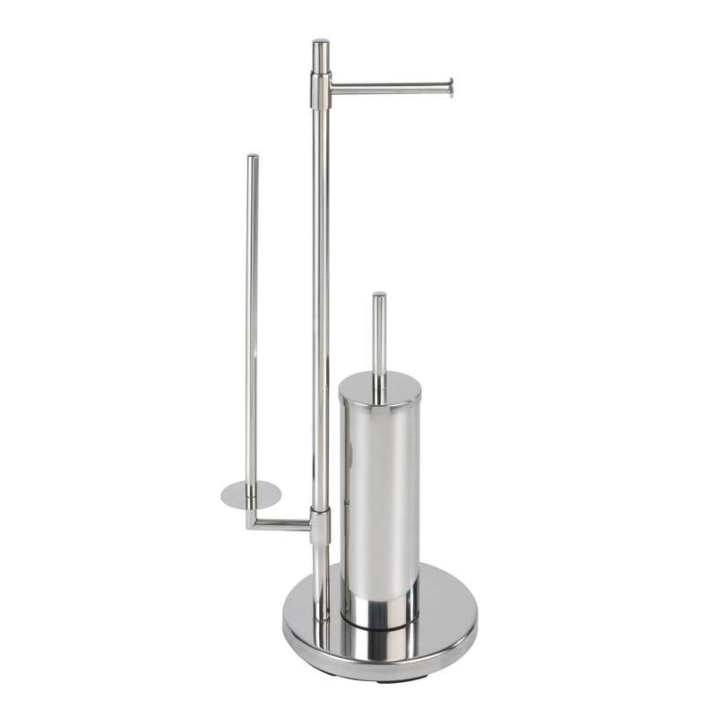 Freestanding Toilet Brush & Roll Holder Universalo Neo Stainless Steel