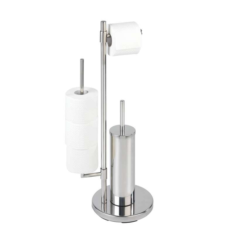 Freestanding Toilet Brush & Roll Holder Universalo Neo Stainless Steel