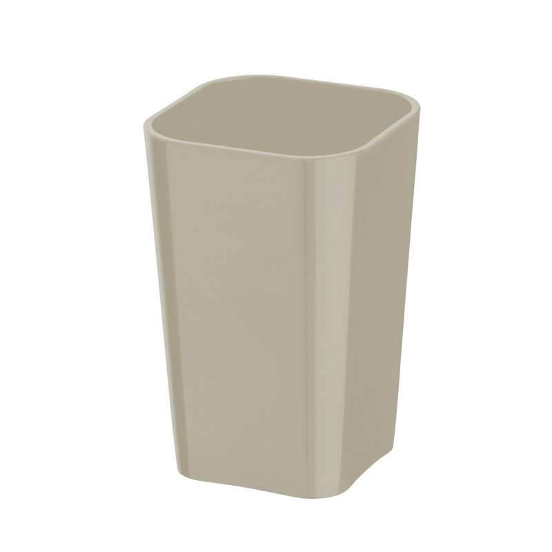 Wenko Toothbrush Tumbler - Candy Range - Taupe