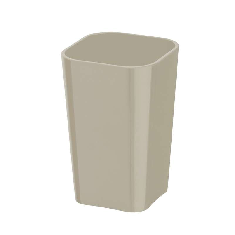 Wenko Toothbrush Tumbler - Candy Range - Taupe