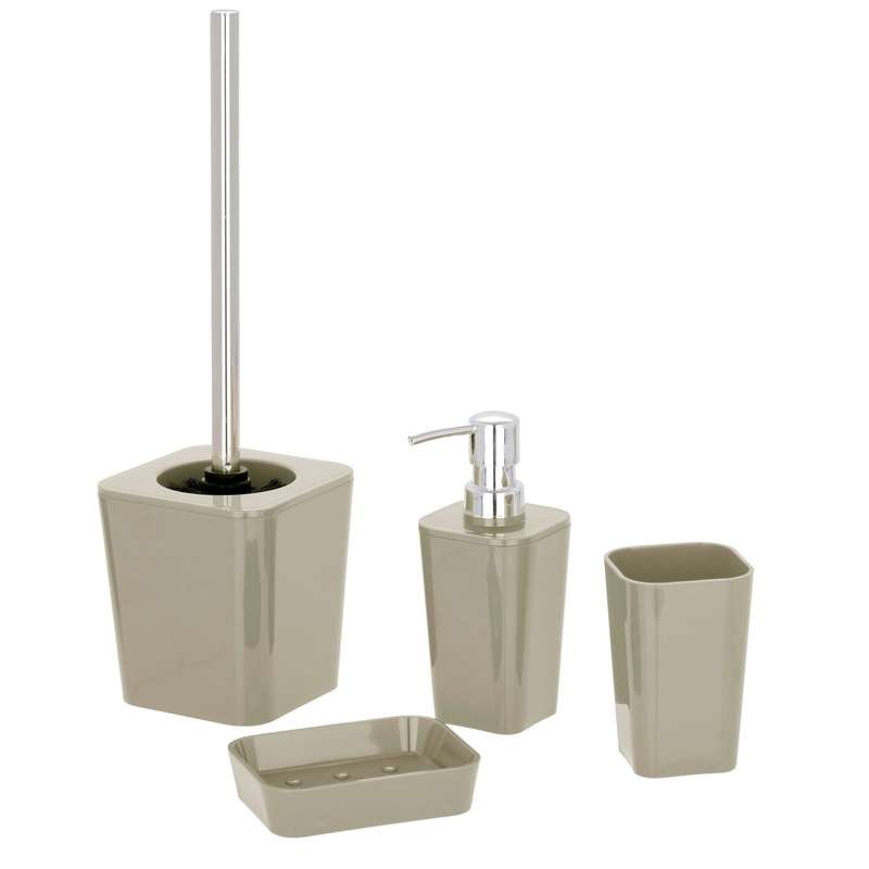 Wenko Toothbrush Tumbler - Candy Range - Taupe