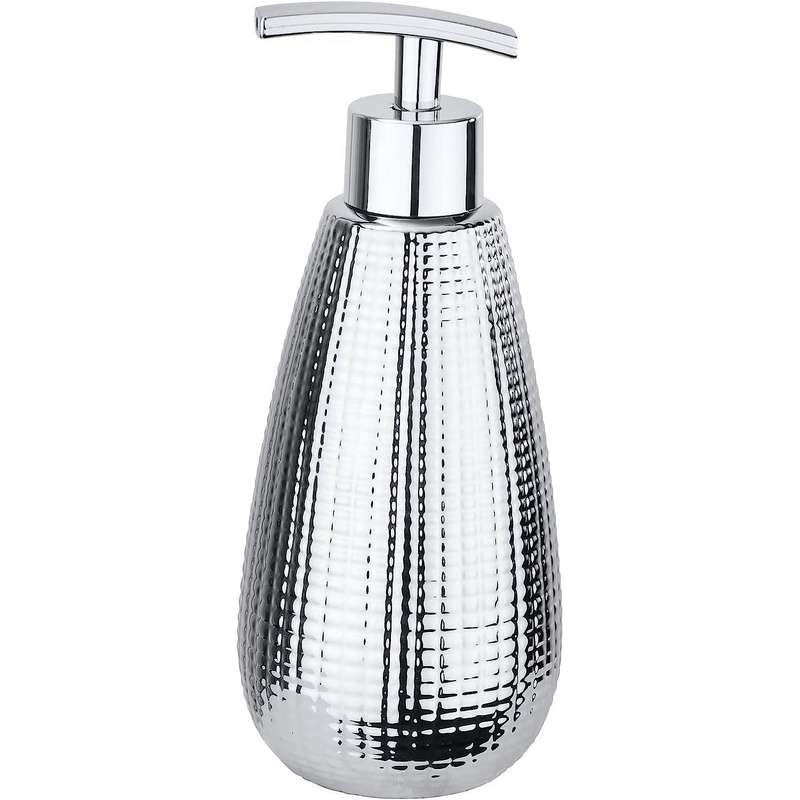 Soap Dispenser Dakar Range Ceramic Silver