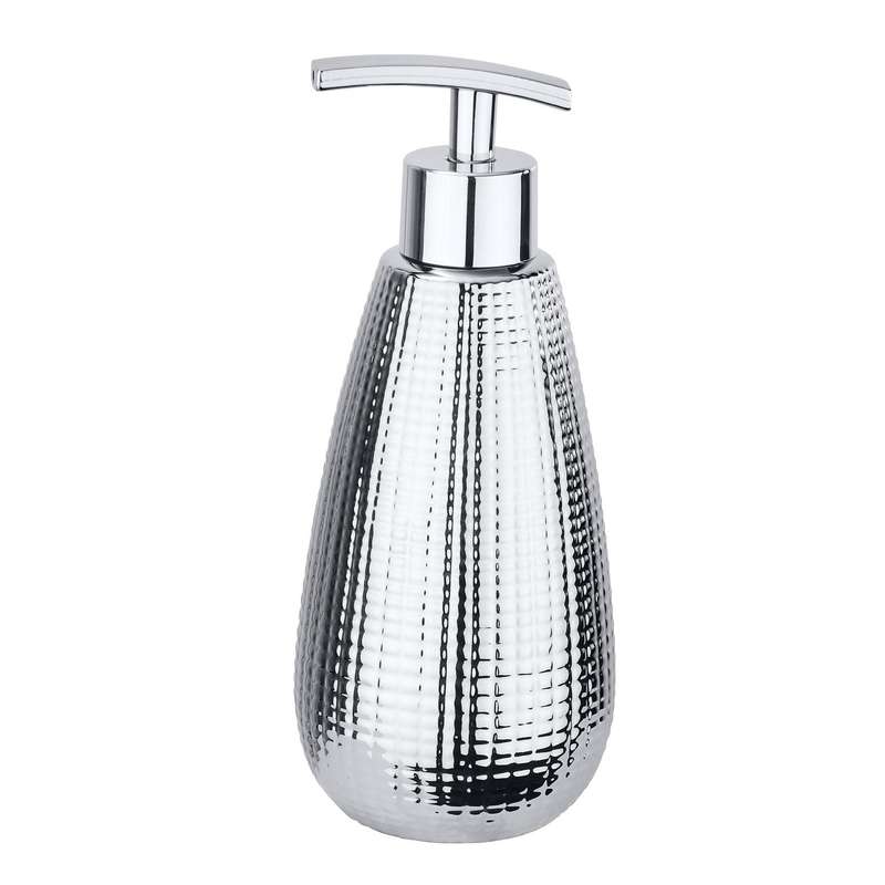 Soap Dispenser Dakar Range Ceramic Silver