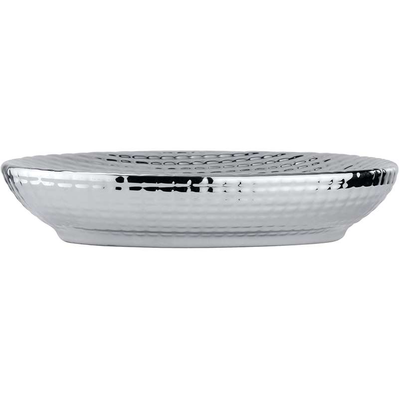 Soap Dish Dakar Range Ceramic Silver