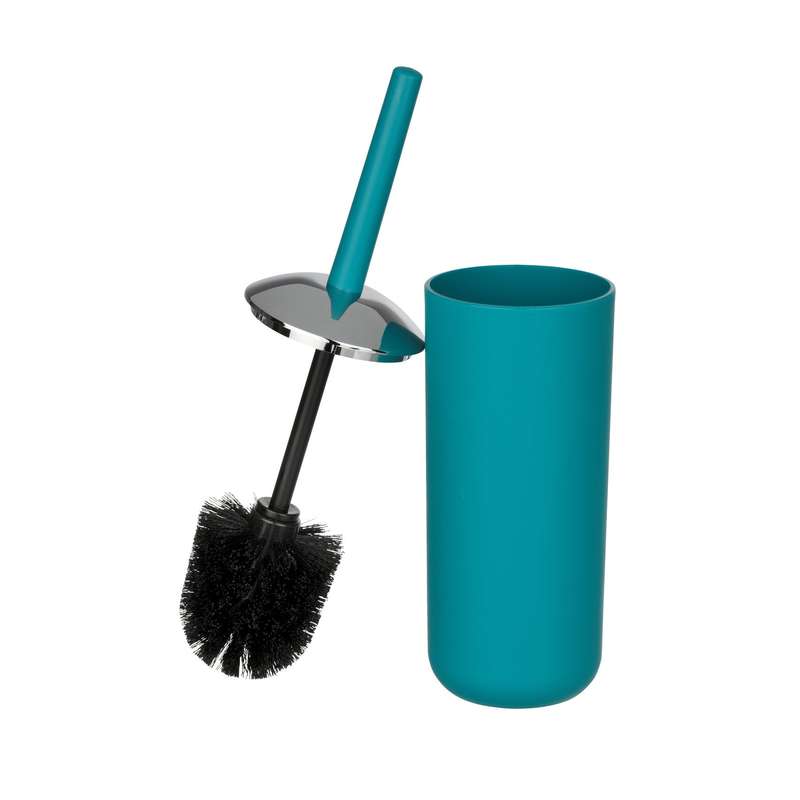 Toilet Brush Closed Brasil Range Petrol Blue