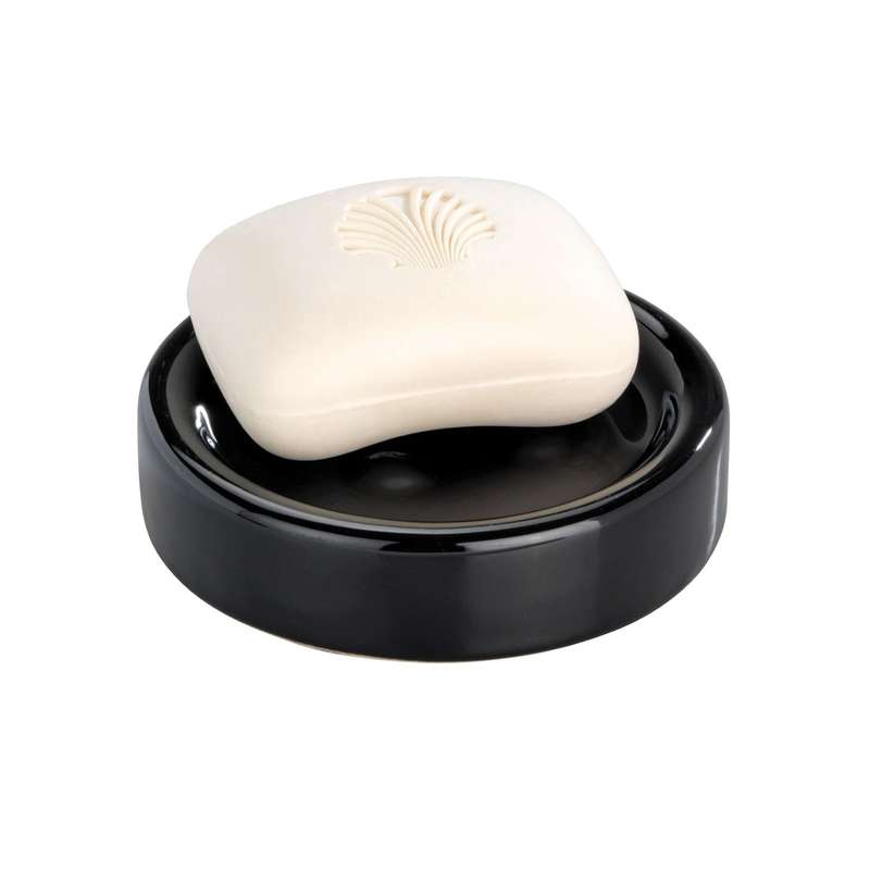 Soap Dish Polaris Range Black Ceramic