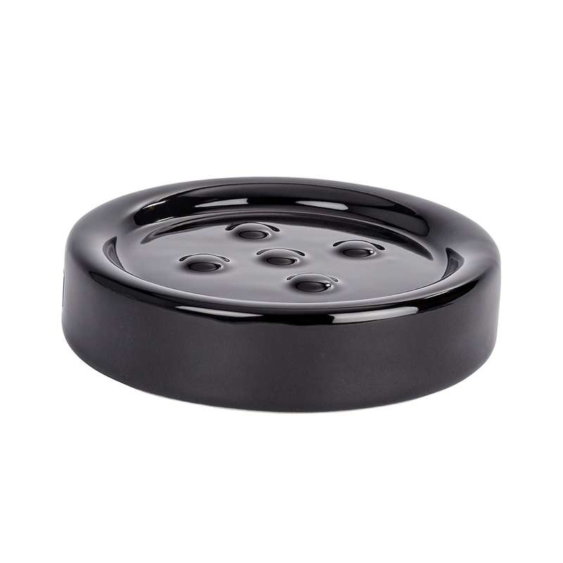 Soap Dish Polaris Range Black Ceramic