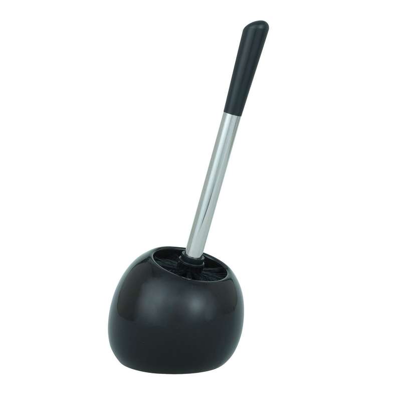 Toilet Brush Polaris Range Black Ceramic