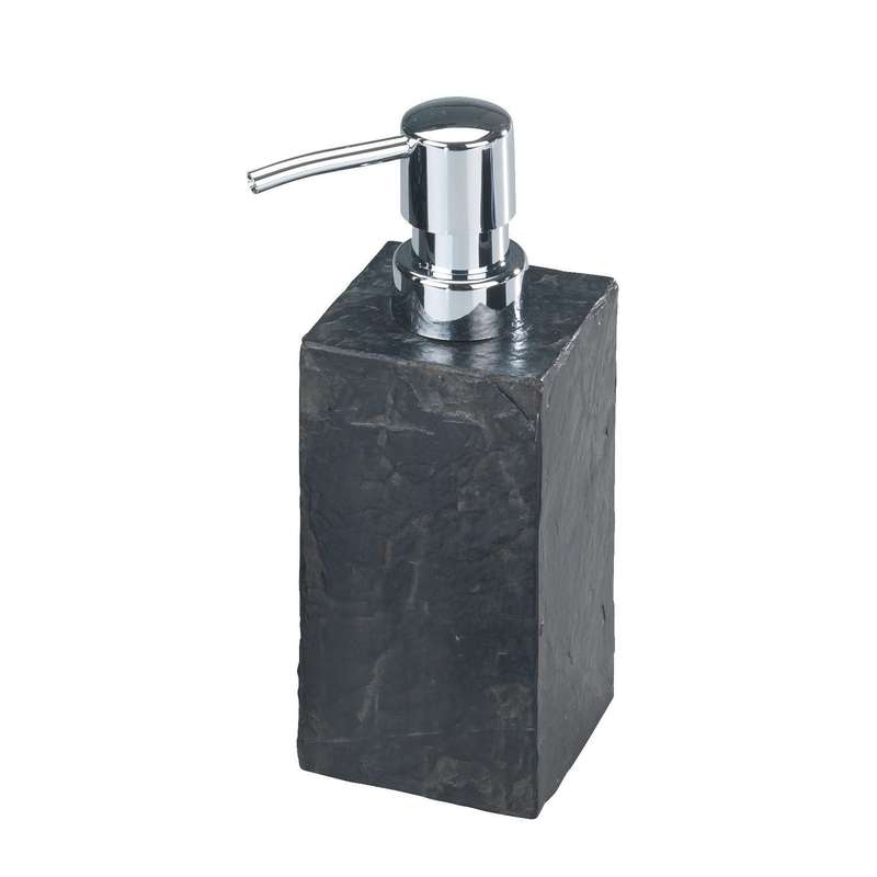 Soap Dispenser Slate Rock Range Polyresin Anthracite