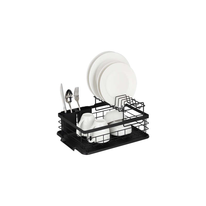 Dish Drainer 2 Tier Catania 401 Matt Black