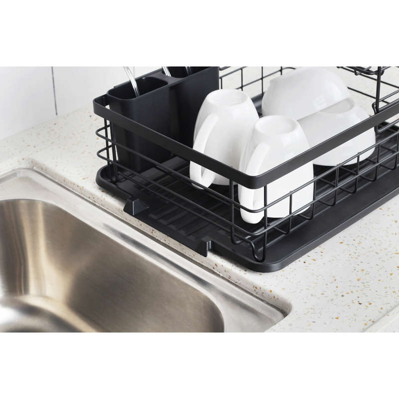 Dish Drainer 2 Tier Catania 401 Matt Black