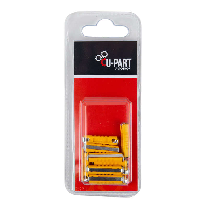 U Part Ceramic Fuse 20 Amp X10