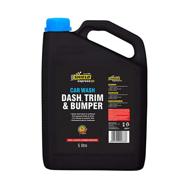 Shield Express Car Wash Dash Trim & Bumper 5 L