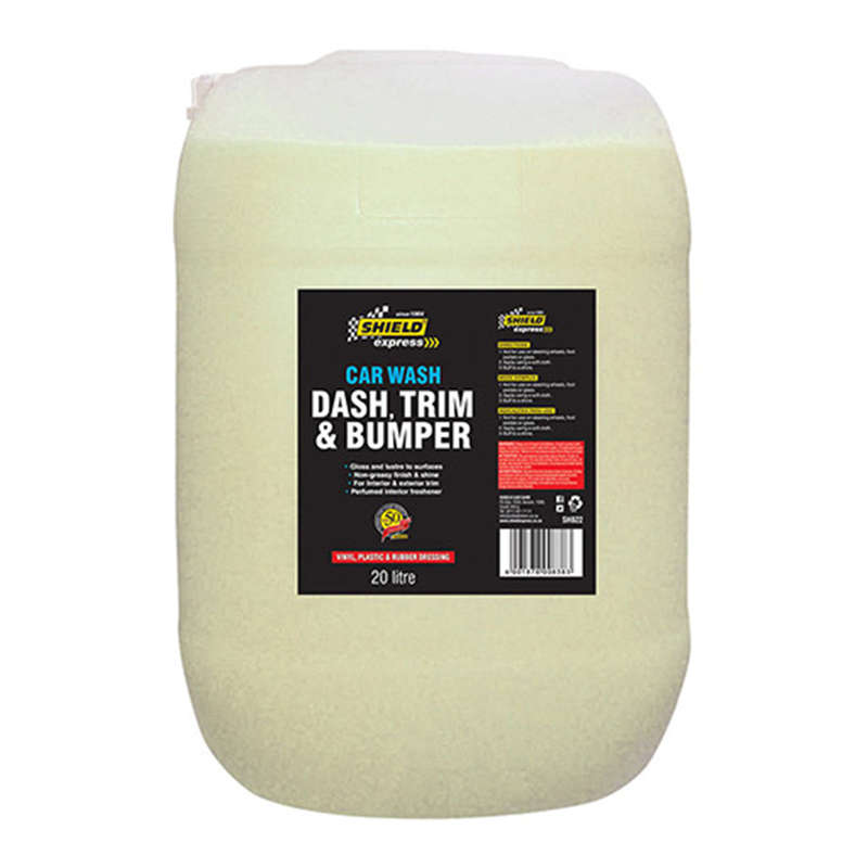 Shield Express Car Wash Dash Trim & Bumper 20 L