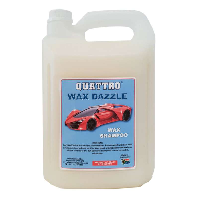 Quattro Wax Dazzle Car Shampoo 5 L