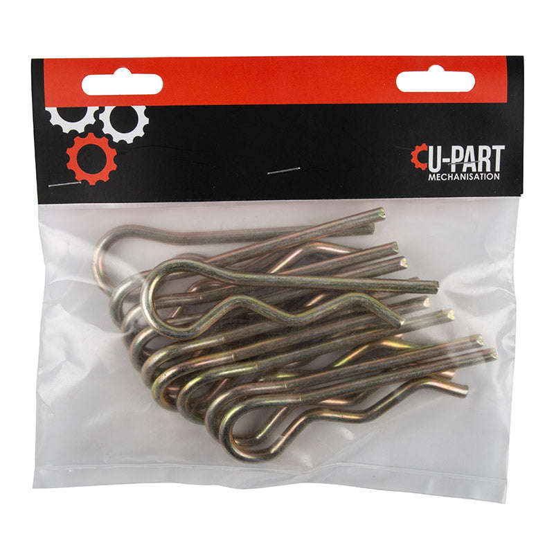 U Part Grip Clip X10 Pk 19 32 Mm 6 Mm S14