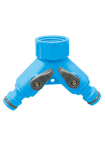 Aqua Fitt Dual Outlet Tap Connector