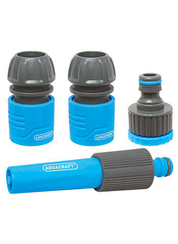 Aqua Fitt Watering Fittings 4 Pc Set