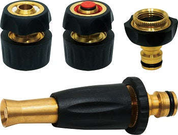 Aqua Fitt Brass Spray Nozzle Soft Set 4 P