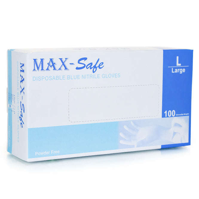 Disposable Gloves Non Sterile Nitile Medium 100 P/Box 202410