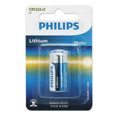 Philips Cr123 A Lithium Battery 1 Blister