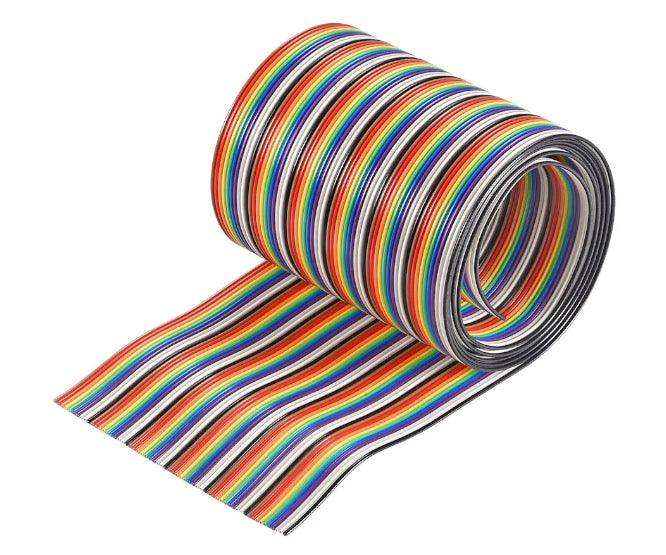 Flat Ribbon Cable Colour 64 W 30.5m/Roll Debulk Awg28 64 C