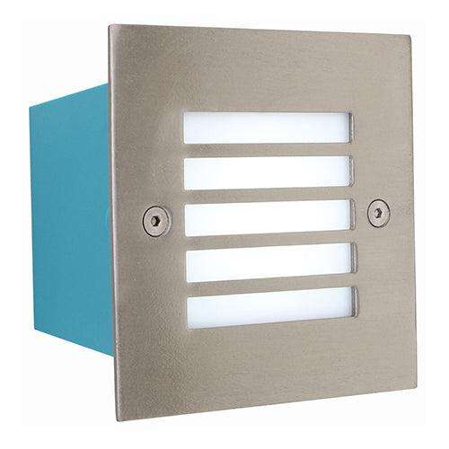 Square Grid Foot Light S/Chrome Led 1.92w 6000 K