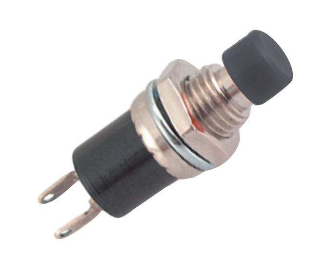Push Button Switch N.C. Spst 1 A Black Solder M7 B163 B Bk