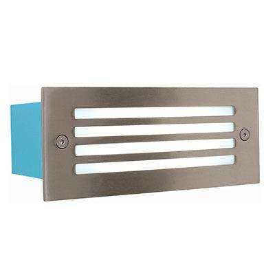 Rectangular Grid Foot Light S/Chrome Led 1.92w 6000 K