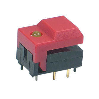 Push Button Tactile Switch N/O Red B1711 Rd