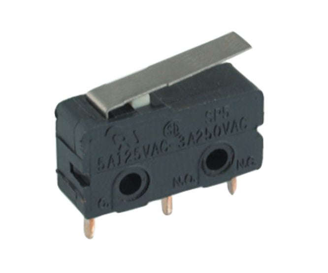 Mini Micro Limit Switch Spdt Lever L=14 Pcb Pins B175 Bp (125 V3 A)