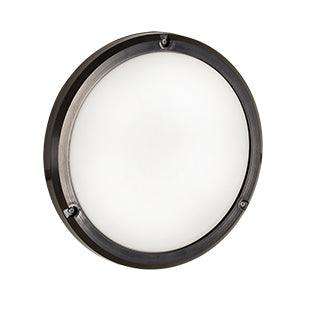 Abs Bulkhead 270mm Black 1x15w