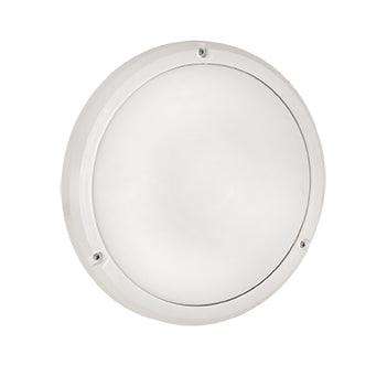 Abs Bulkhead 270mm White 1x15w